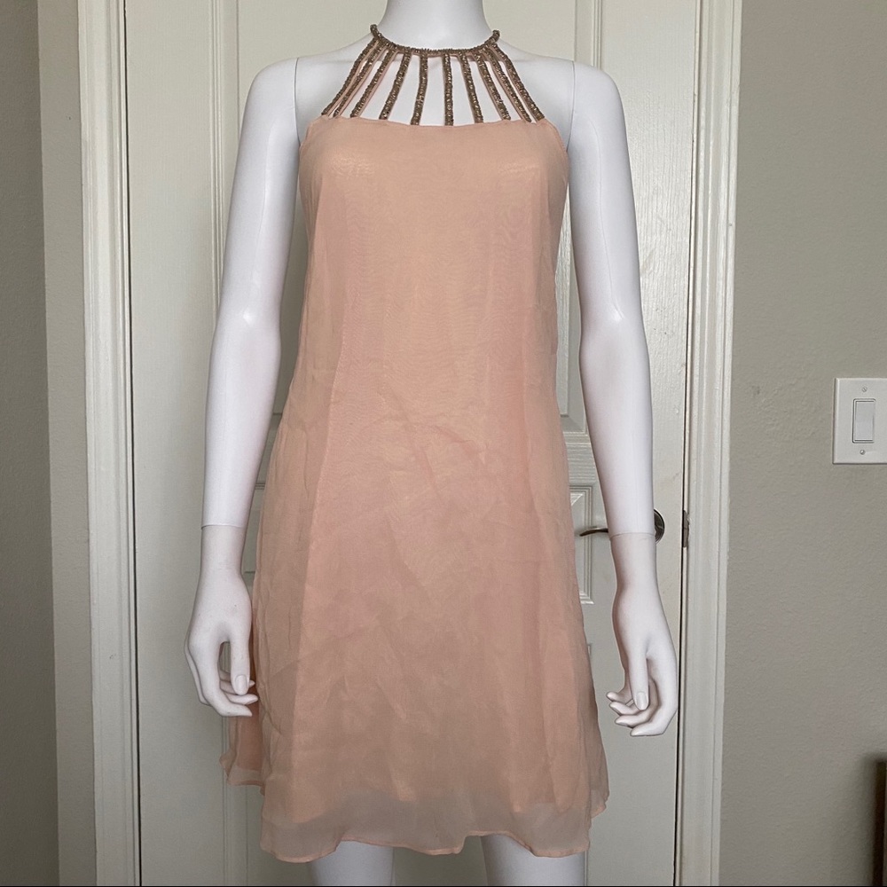 ASOS beaded open back Dress - Picture 2 of 7